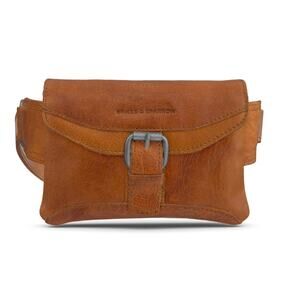 Spikes & Sparrow Leather Belt Bag Missouri Brandy Ladies